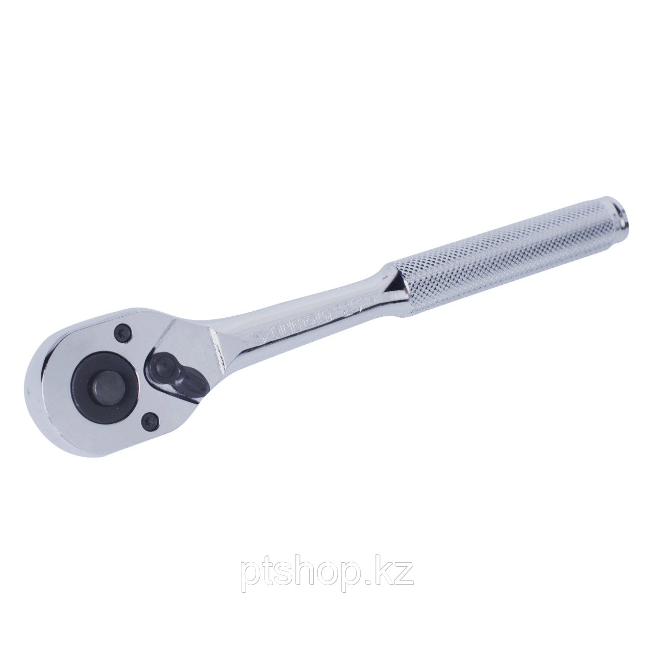 KING TONY Трещотка 3/8", 200 мм, 32 зубца, флажковая с кнопкой KING TONY 3761-08F