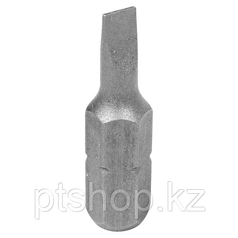 KING TONY Вставка (бита) торцевая 1/4", Slotted, 3х0,5 мм, L = 25 мм KING TONY 102503S1, фото 1