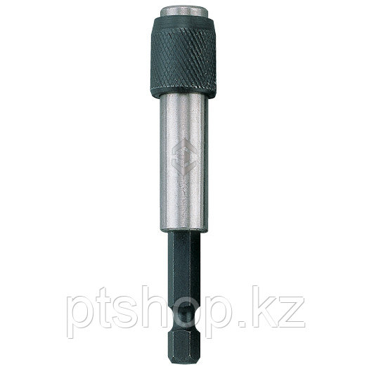 KING TONY Держатель вставок (бит) 1/4", 60 мм, с фиксатором, для шуруповерта KING TONY 752-60