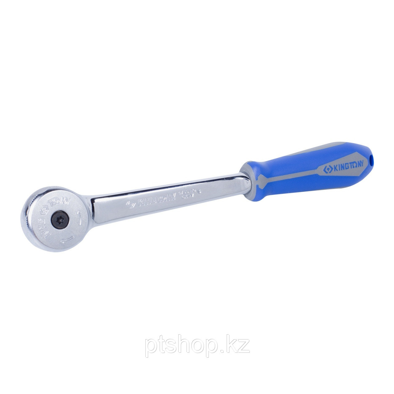 KING TONY Трещотка 1/2", 262 мм, 72 зубца, дисковый механизм KING TONY 4755-10G