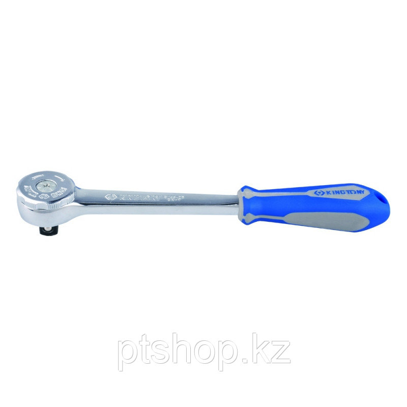 KING TONY Трещотка 3/8", 200 мм, 72 зубца, дисковый механизм KING TONY 3755-08G