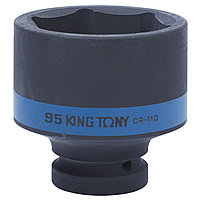 Головка торцевая ударная шестигранная 1" 95 мм KING TONY 853595M