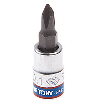 KING TONY Насадка (бита) торцевая 1/4", Phillips, PH3, L = 37 мм  KING TONY 203103