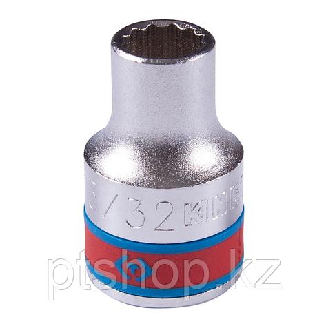 KING TONY Головка торцевая стандартная двенадцатигранная 1/2", 13/32", дюймовая KING TONY 433013S, фото 1