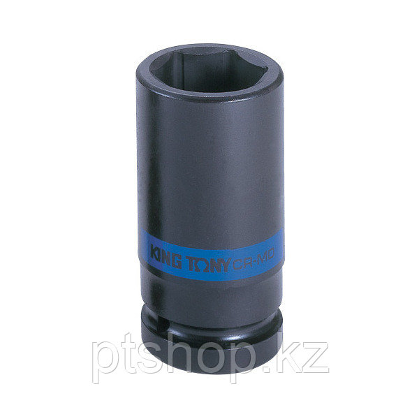 KING TONY Головка торцевая ударная глубокая шестигранная 1", 36 мм, тонкостенная KING TONY 883536M