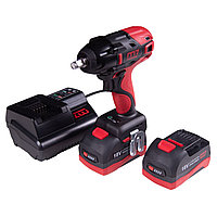 MIGHTY SEVEN Гайковерт аккумуляторный ударный 1/2", 813 Нм, 18 В, 4 предмета, кейс MIGHTY SEVEN DW-401A