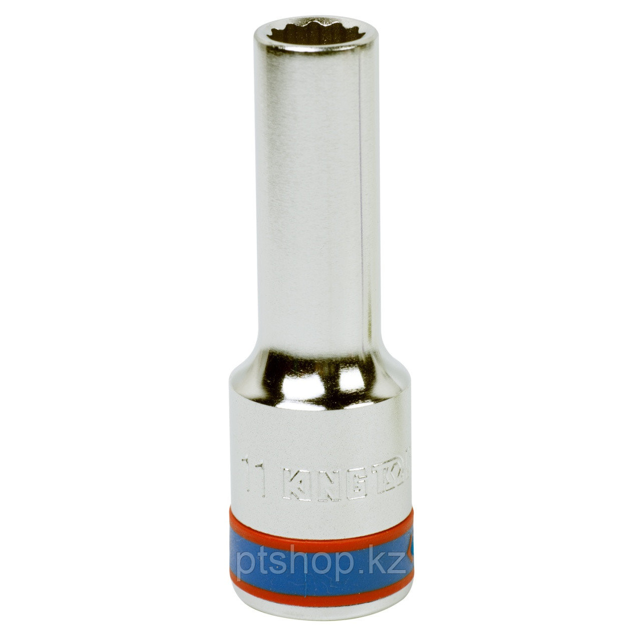 KING TONY Головка торцевая глубокая двенадцатигранная 1/2", 11 мм KING TONY 423011M