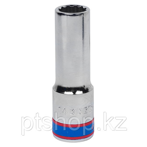KING TONY Головка торцевая глубокая двенадцатигранная 1/2", 14 мм KING TONY 423014M, фото 1