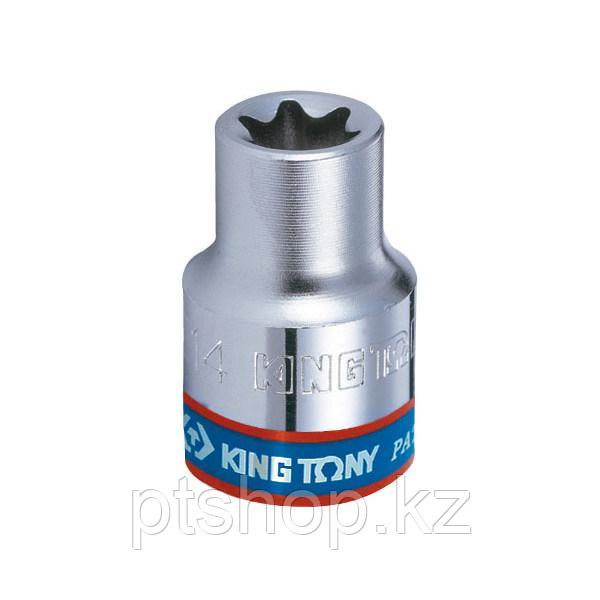 KING TONY Головка торцевая TORX Е-стандарт 3/8", E8, L = 28 мм KING TONY 337508M