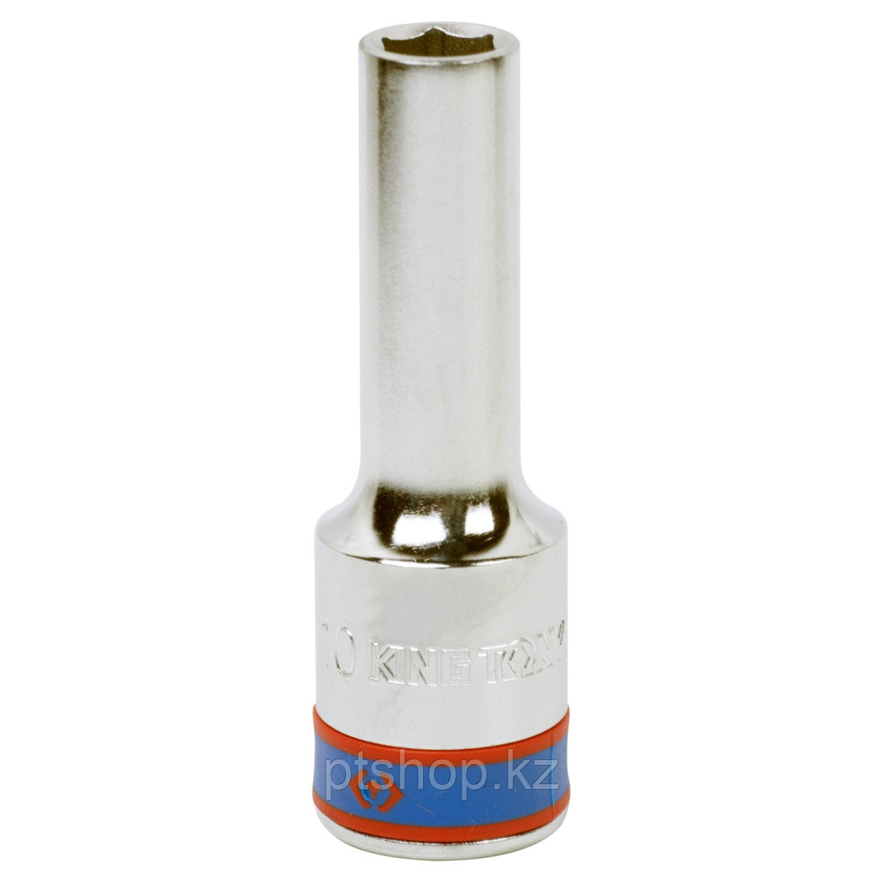 KING TONY Головка торцевая глубокая шестигранная 1/2", 10 мм KING TONY 423510M