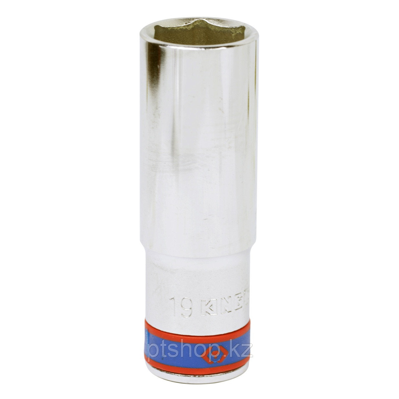 KING TONY Головка торцевая глубокая шестигранная 1/2", 19 мм KING TONY 423519M