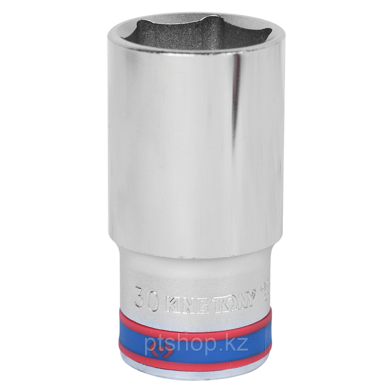 KING TONY Головка торцевая глубокая шестигранная 1/2", 30 мм KING TONY 423530M