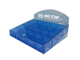 KING TONY Стенд для вставок (бит), 20 отделений KING TONY 87352