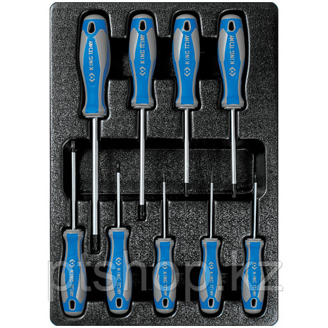 KING TONY Набор отверток Torx, ложемент, 9 предметов KING TONY 9-31909PR, фото 1