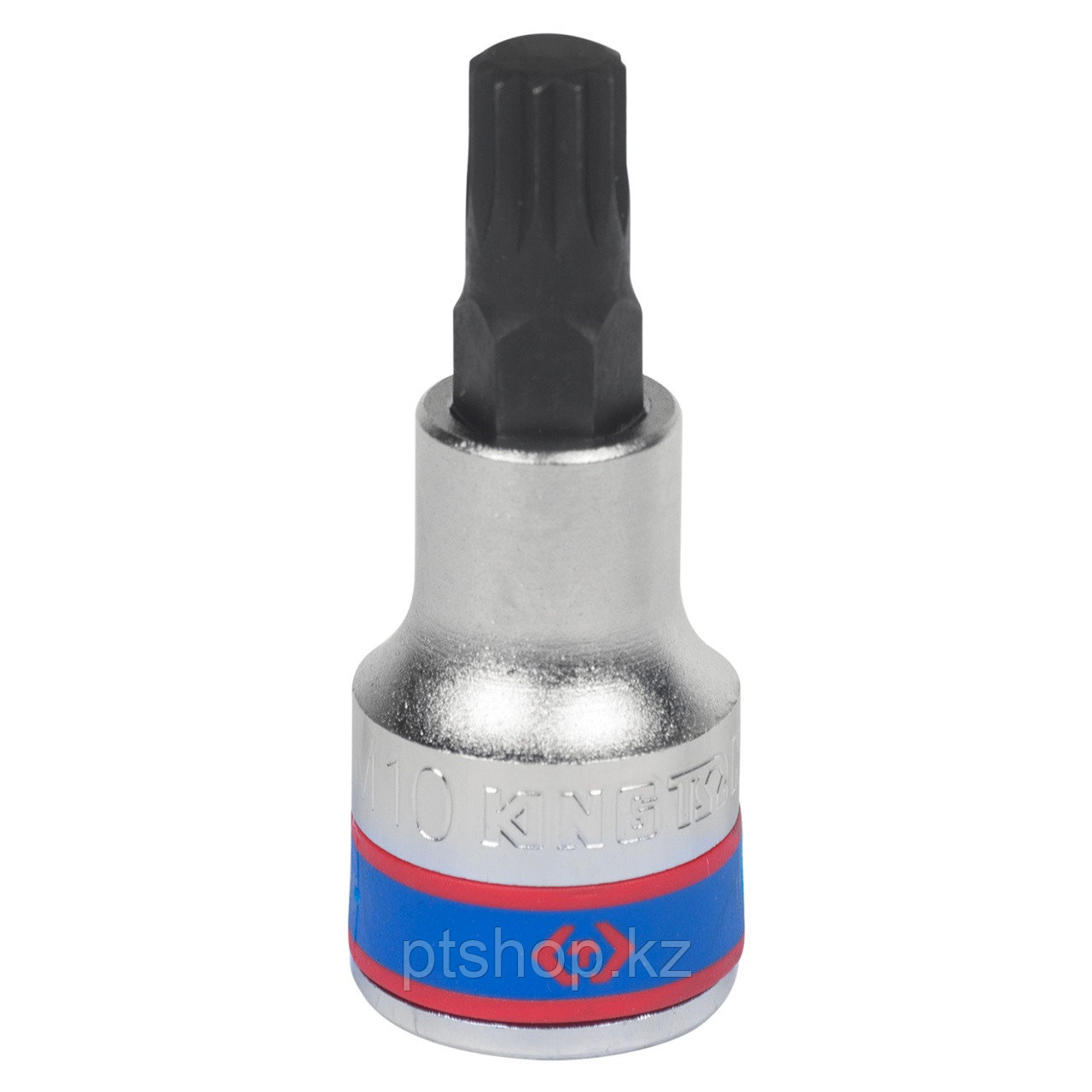 KING TONY Насадка (бита) торцевая 1/2", Spline, M10, L = 60 мм KING TONY 402610