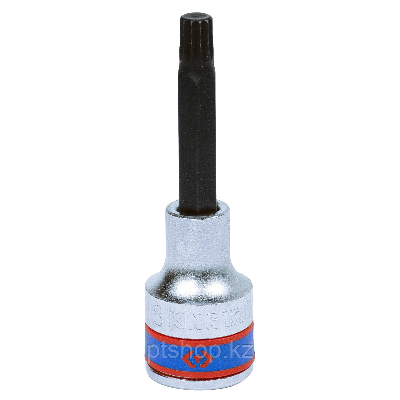 KING TONY Насадка (бита) торцевая 1/2", Spline, M8, L = 80 мм KING TONY 403608