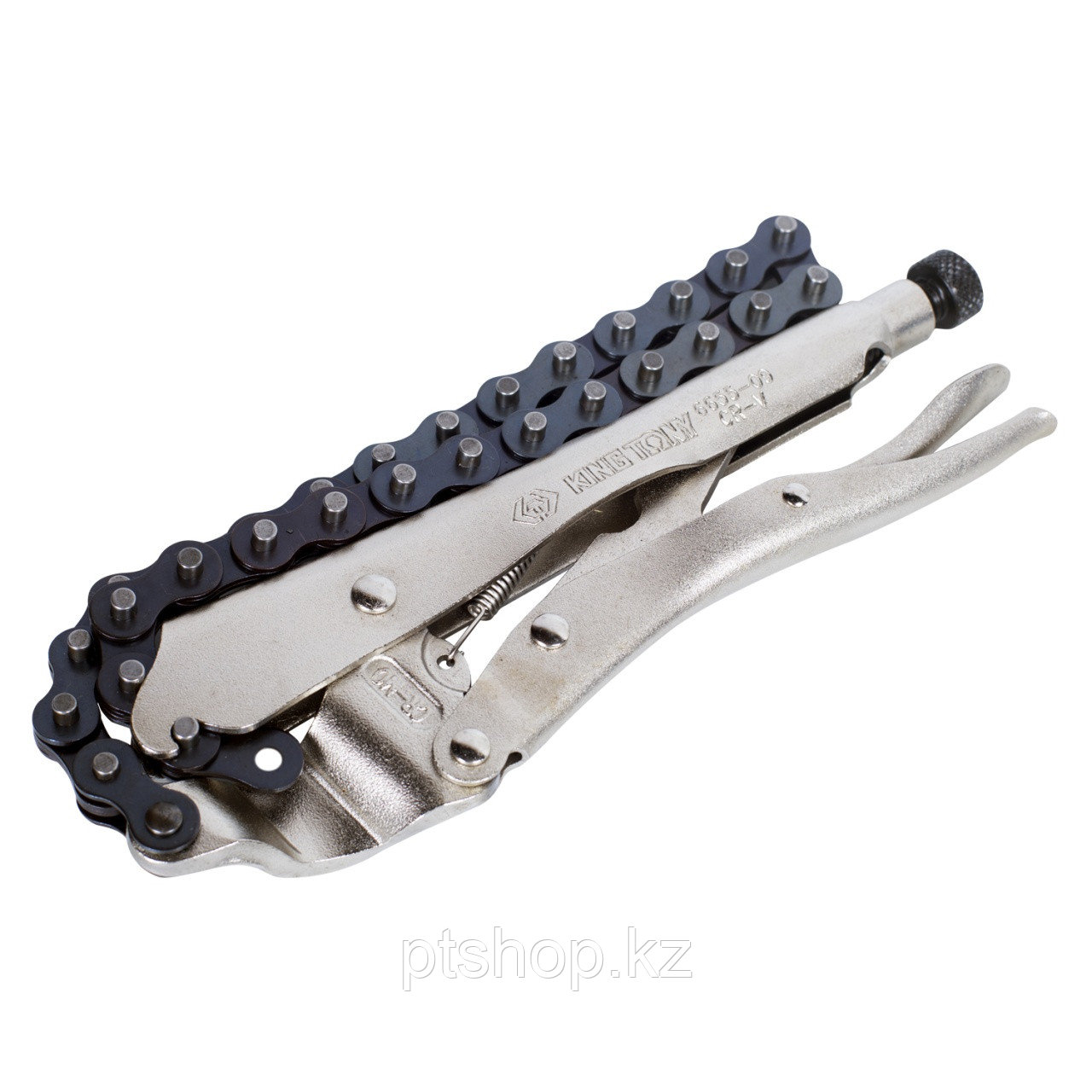 KING TONY Съемник масляных фильтров, 60 -140 мм, цепной с фиксатором ...