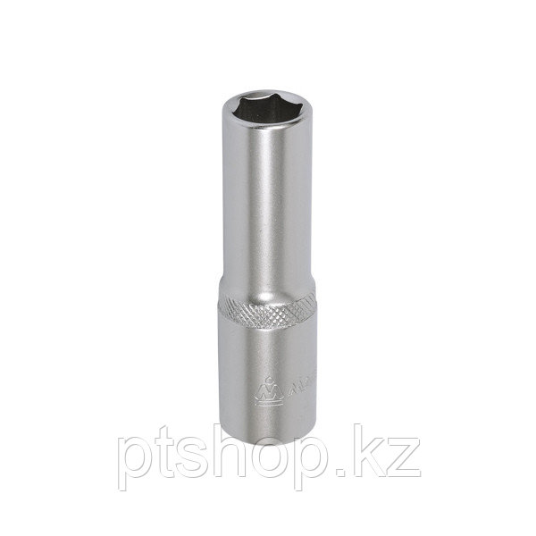 МАСТАК Головка торцевая глубокая шестигранная 1/2", 09 мм МАСТАК 001-40009