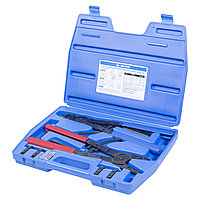 KING TONY Набор съемников стопорных колец 406 мм, сменные насадки, 11 предметов, кейс KING TONY 45211PP