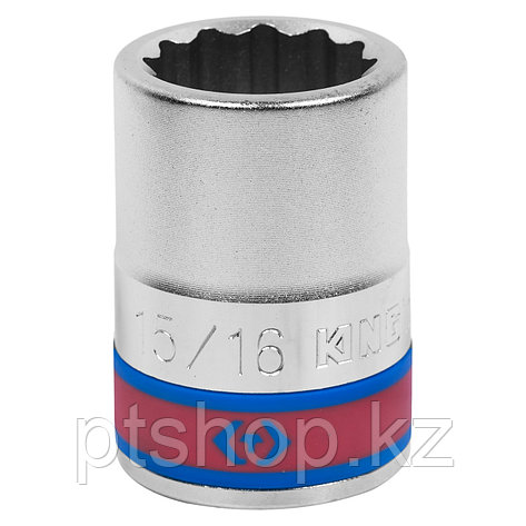 KING TONY Головка торцевая стандартная двенадцатигранная 3/4", 15/16", дюймовая KING TONY 633030S, фото 1