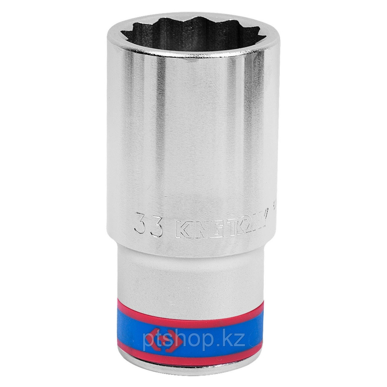 KING TONY Головка торцевая глубокая двенадцатигранная 3/4", 33 мм KING TONY 623033M