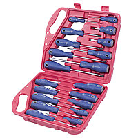 МАСТАК Набор отверток в пластиковом кейсе, 20 предметов МАСТАК 04-20C