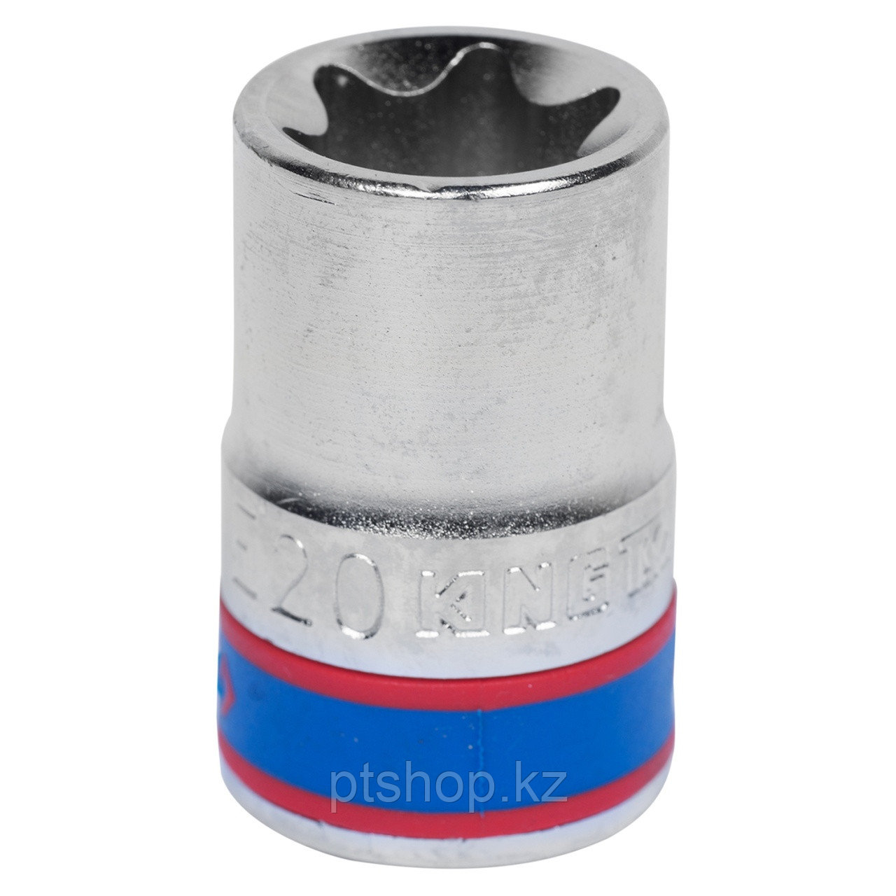 KING TONY Головка торцевая TORX Е-стандарт 1/2", E20, L = 39 мм KING TONY 437520M