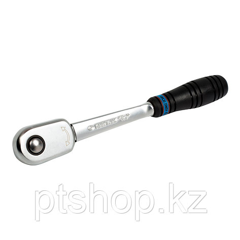 KING TONY Трещотка 1/2", 250 мм, 72 зубца, с кнопкой, встроенный реверс KING TONY 4783-10G, фото 1