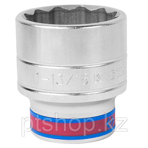 KING TONY Головка торцевая стандартная двенадцатигранная 3/4", 1-13/16", дюймовая KING TONY 633058S, фото 1