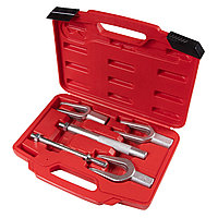 МАСТАК Набор съемников шаровых опор и рулевых наконечников, зев 18, 24, 29 мм, вилки, кейс, 5 предметов МАСТАК