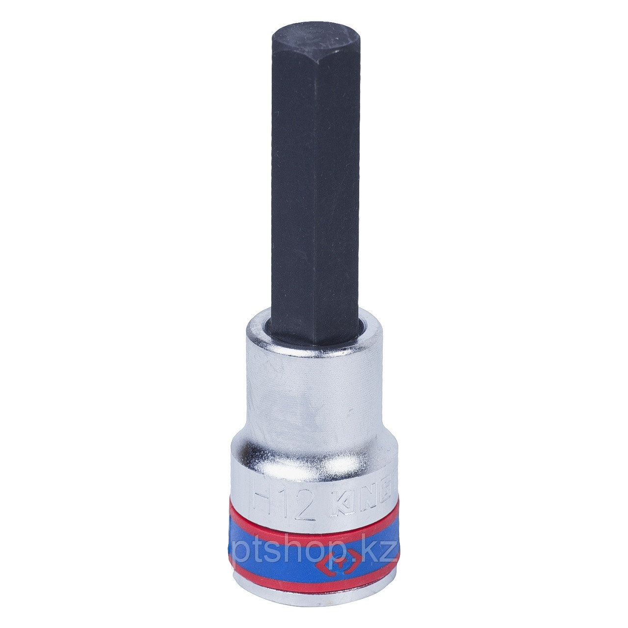 KING TONY Насадка (бита) торцевая 1/2", Hex, 12 мм, L = 80 мм KING TONY 403512
