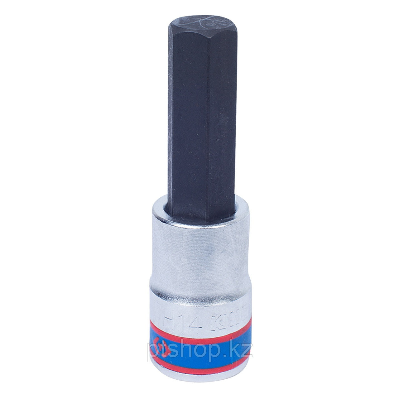 KING TONY Насадка (бита) торцевая 1/2", Hex, 14 мм, L = 80 мм KING TONY 403514