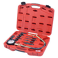 МАСТАК Компрессометр дизельный, 0-70 атм, комплект адаптеров МАСТАК 120-11070C