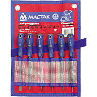 МАСТАК Набор надфилей, 6 предметов МАСТАК 311-06P