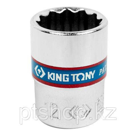 KING TONY Головка торцевая стандартная двенадцатигранная 1/4", 12 мм KING TONY 233012M, фото 1