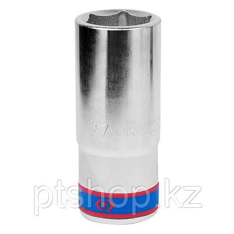 KING TONY Головка торцевая глубокая шестигранная 3/4", 27 мм KING TONY 623527M, фото 1