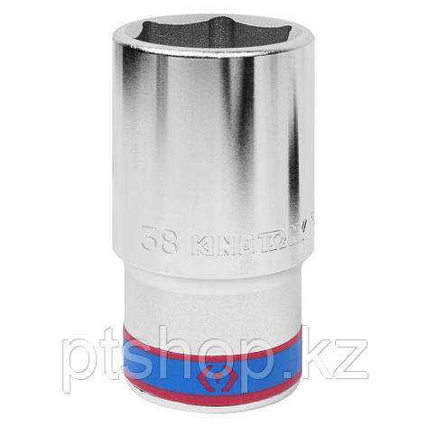 KING TONY Головка торцевая глубокая шестигранная 3/4", 38 мм KING TONY 623538M, фото 1