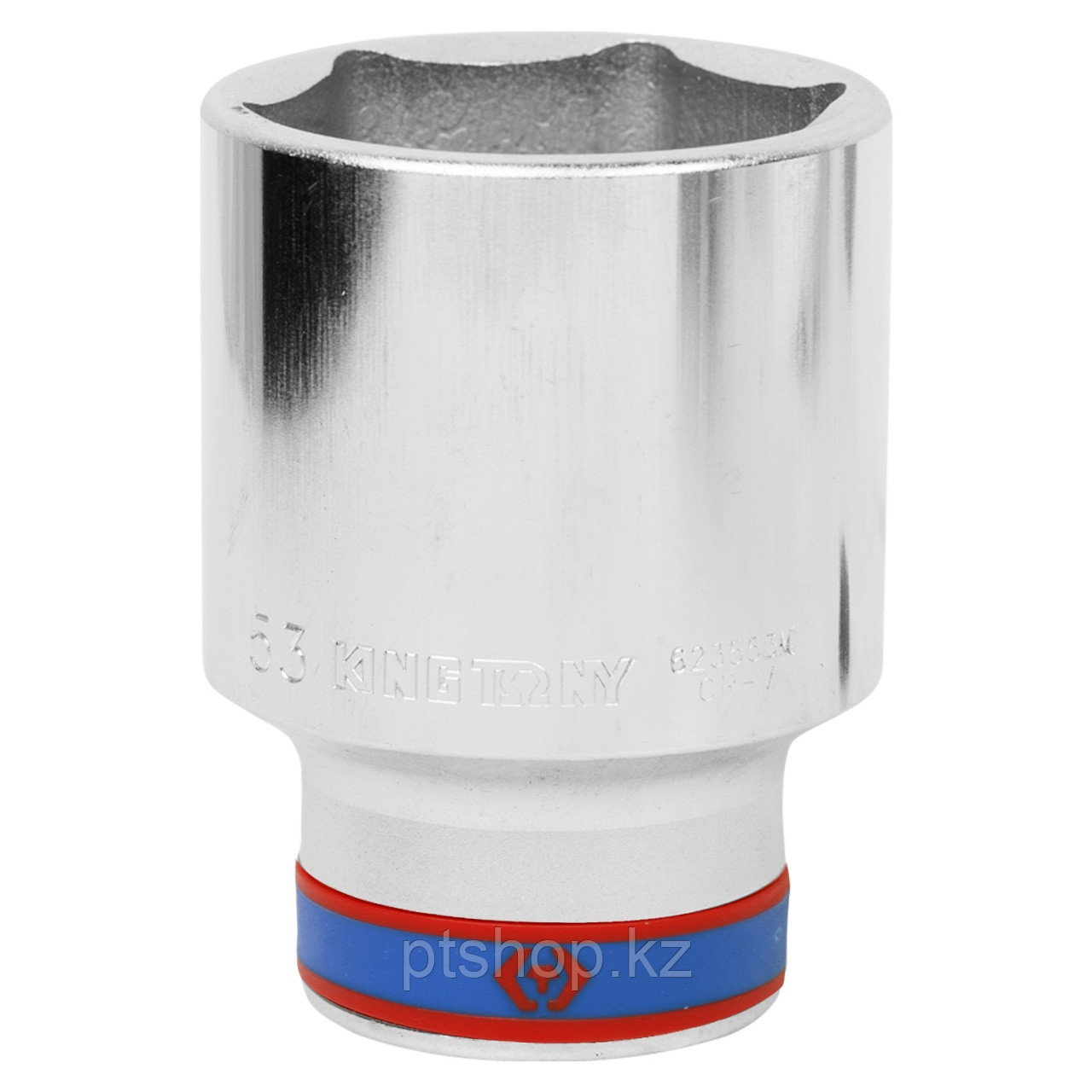 KING TONY Головка торцевая глубокая шестигранная 3/4", 53 мм KING TONY 623553M