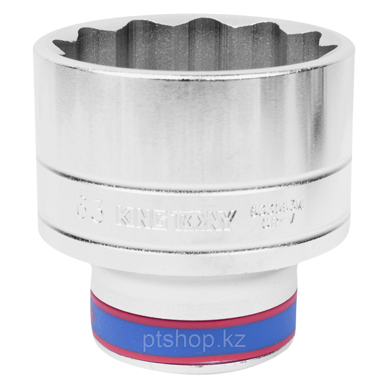 KING TONY Головка торцевая стандартная двенадцатигранная 3/4", 63 мм KING TONY 633063M