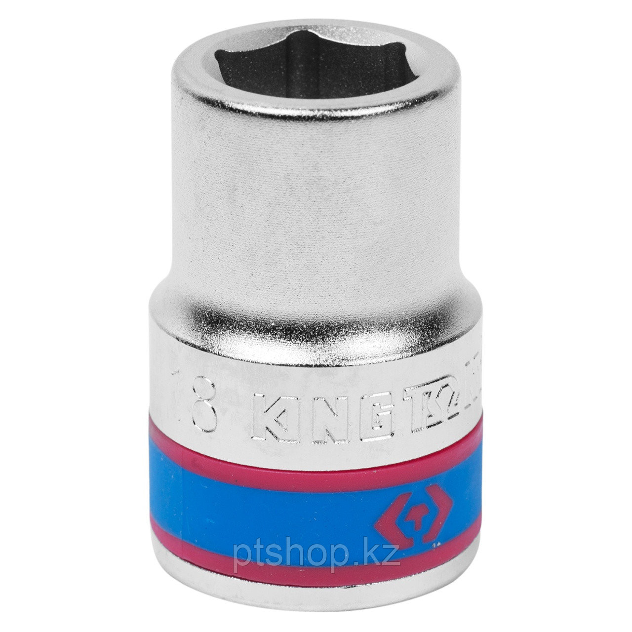 KING TONY Головка торцевая стандартная шестигранная 3/4", 18 мм KING TONY 633518M