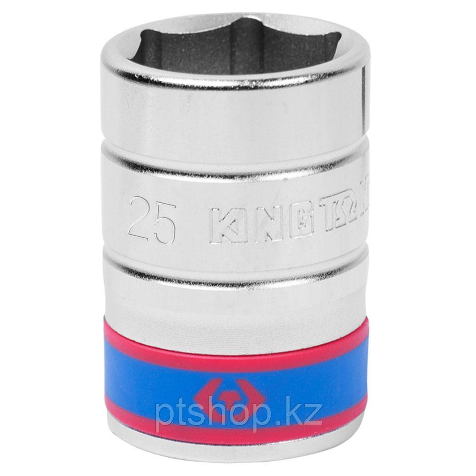 KING TONY Головка торцевая стандартная шестигранная 3/4", 25 мм KING TONY 633525M