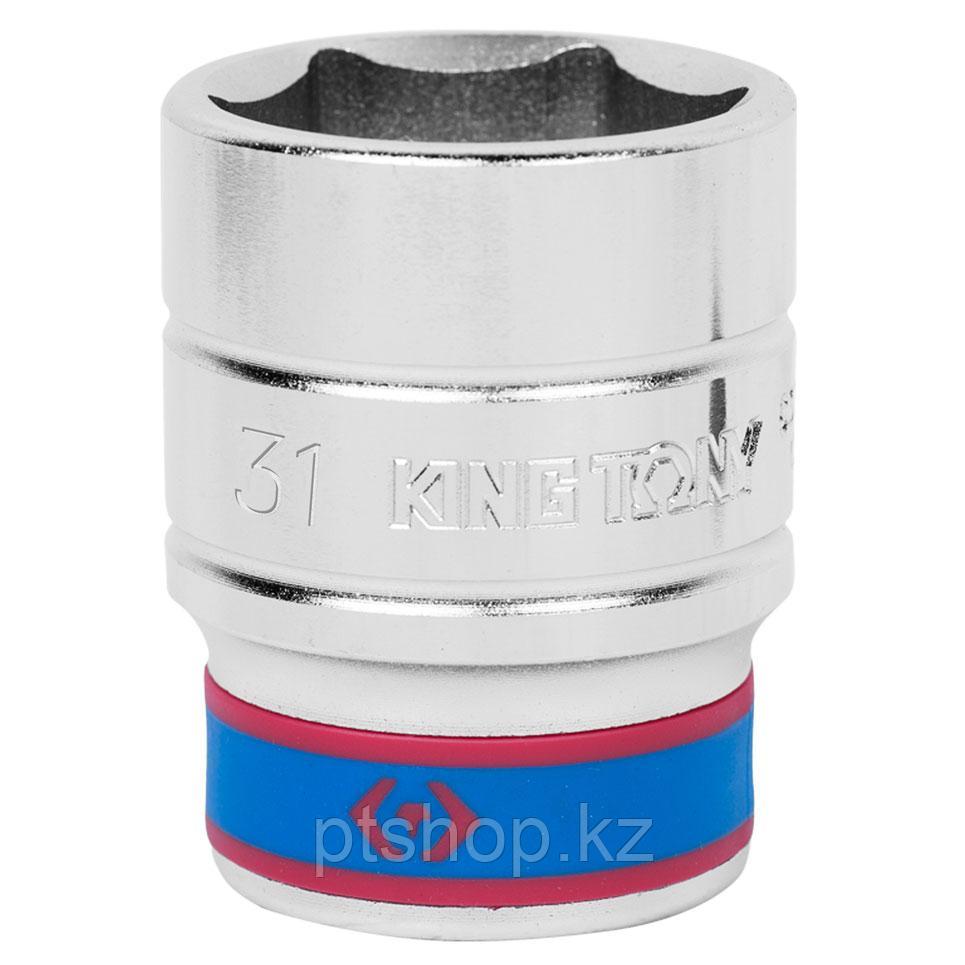 KING TONY Головка торцевая стандартная шестигранная 3/4", 31 мм KING TONY 633531M