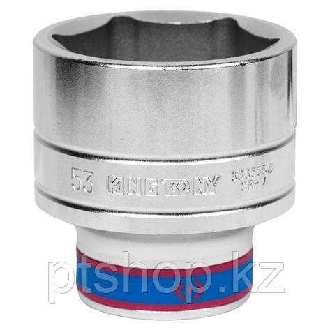 KING TONY Головка торцевая стандартная шестигранная 3/4", 53 мм KING TONY 633553M, фото 1