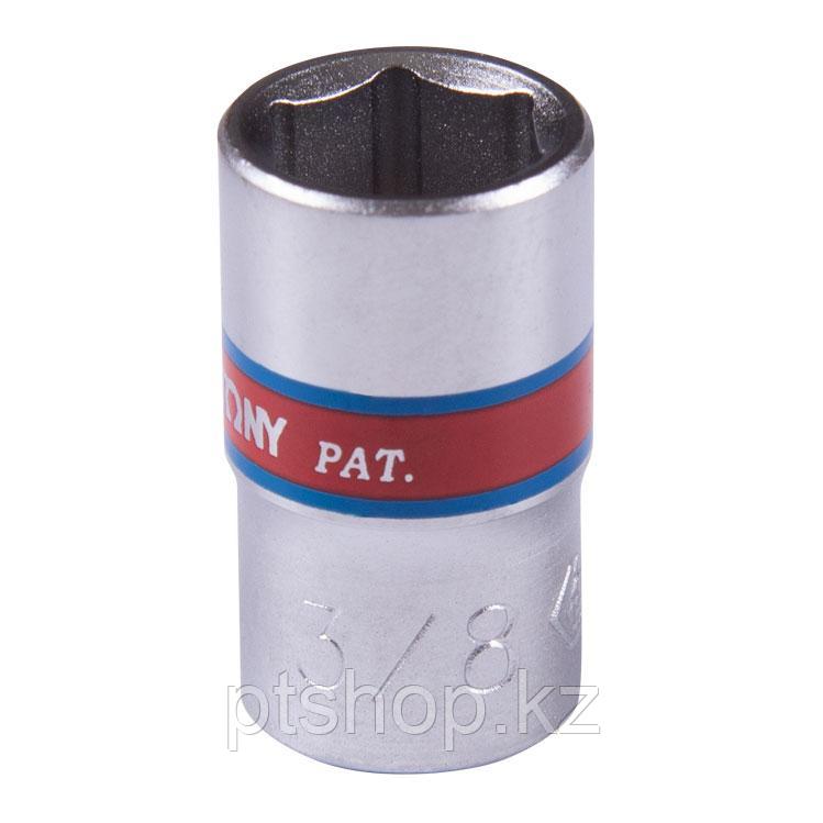 KING TONY Головка торцевая стандартная шестигранная 1/4", 3/8", дюймовая KING TONY 233512S