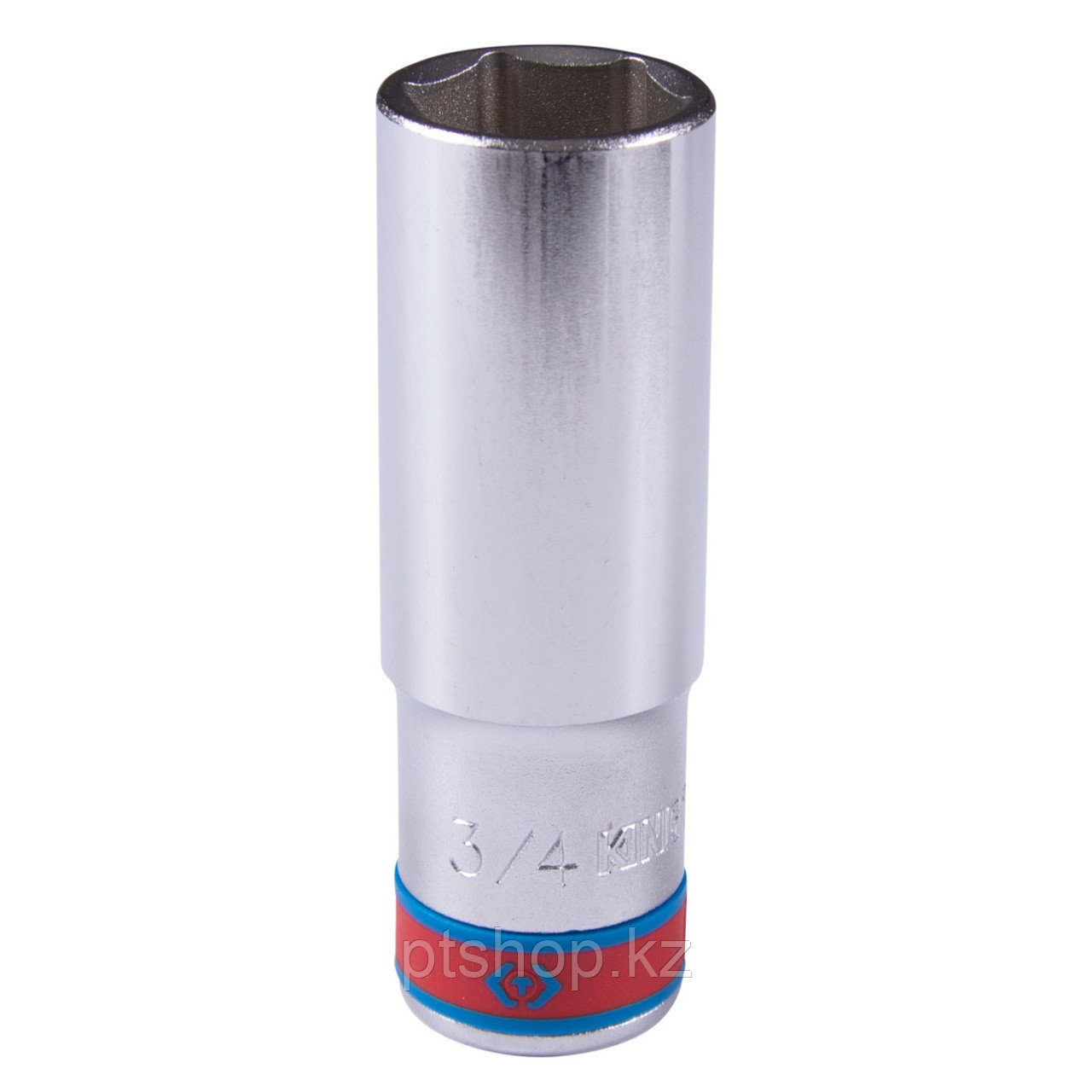 KING TONY Головка торцевая глубокая шестигранная 1/2", 3/4", дюймовая KING TONY 423524S