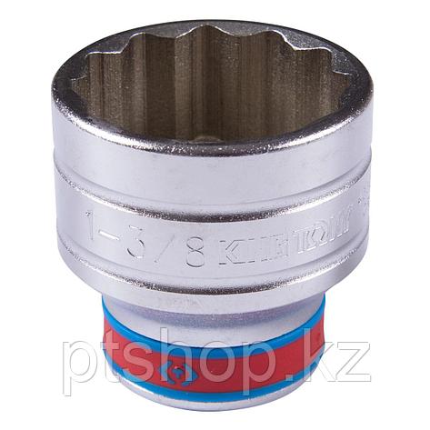 KING TONY Головка торцевая стандартная двенадцатигранная 1/2", 1-3/8", дюймовая KING TONY 433044S, фото 1