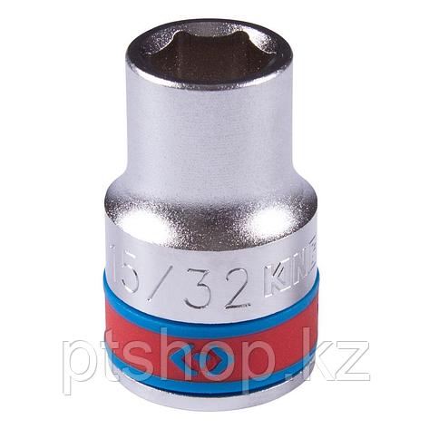 KING TONY Головка торцевая стандартная шестигранная 1/2", 15/32", дюймовая KING TONY 433515S, фото 1