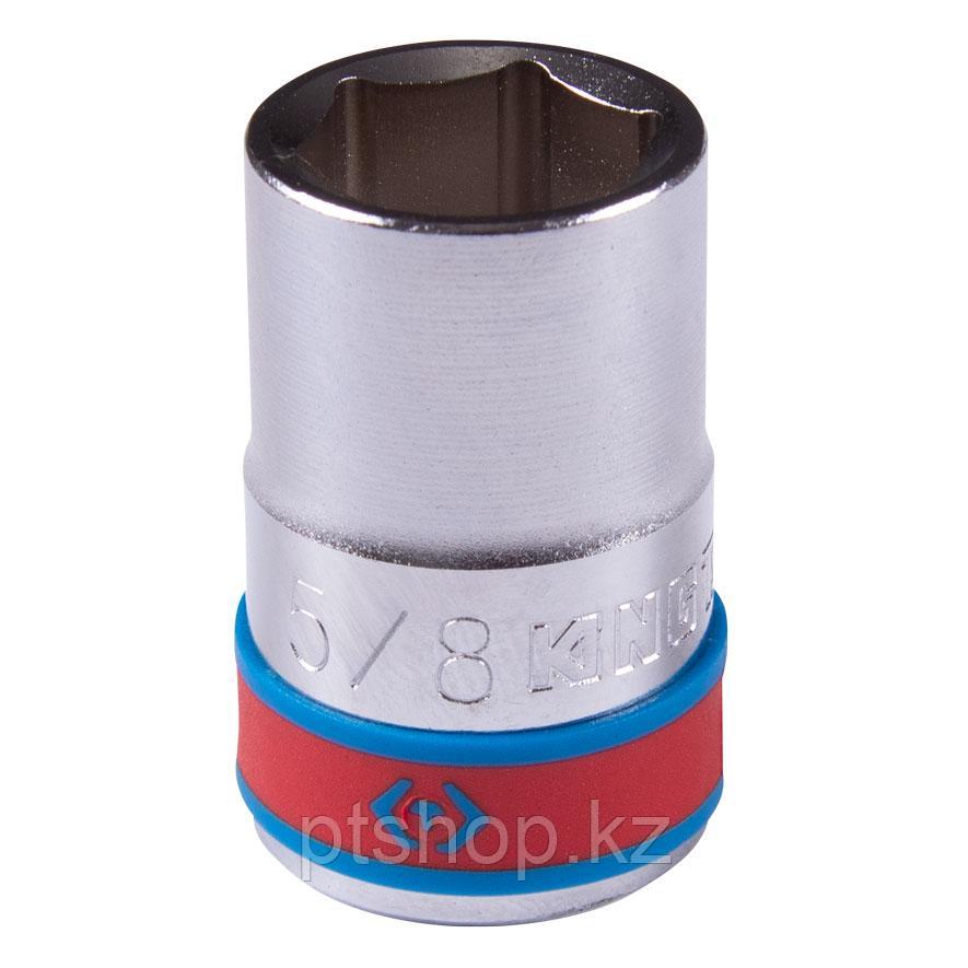KING TONY Головка торцевая стандартная шестигранная 1/2", 5/8", дюймовая KING TONY 433520S