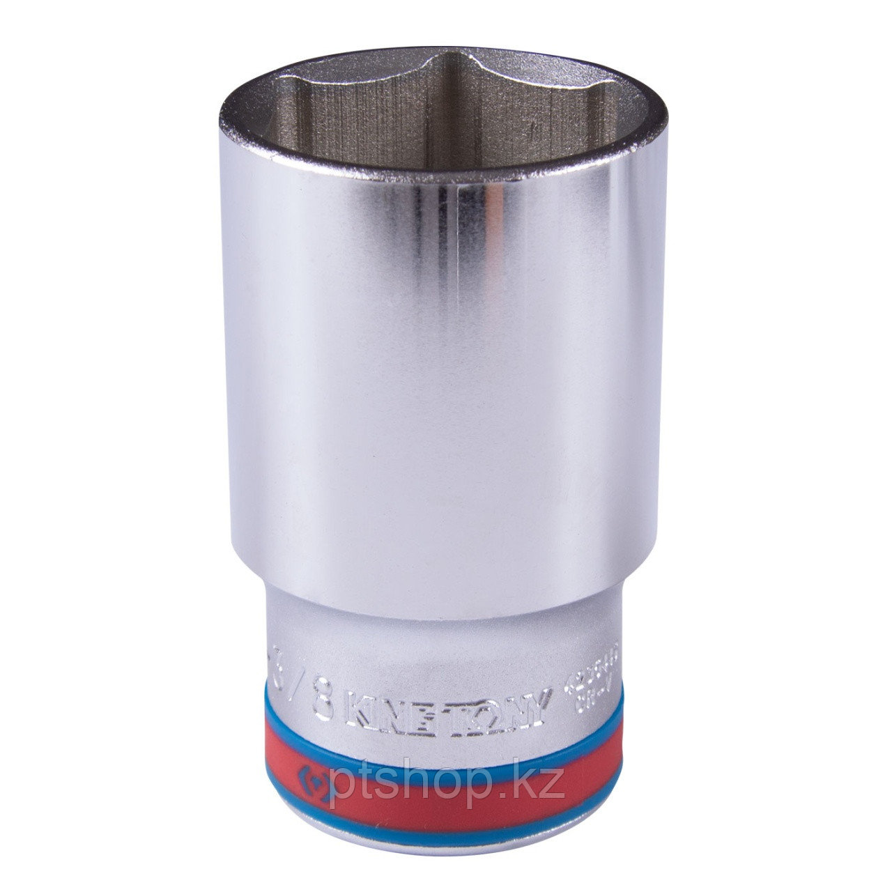 KING TONY Головка торцевая глубокая шестигранная 1/2", 1-3/8", дюймовая KING TONY 423544S
