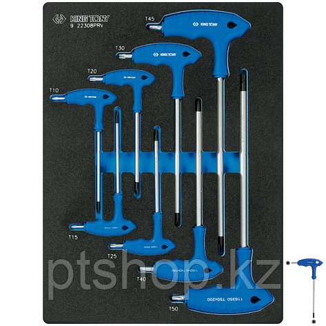 KING TONY Набор ключей Torx L-тип, ложемент, 8 предметов KING TONY 9-22308TRV, фото 1
